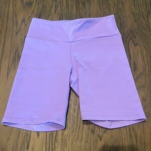 NWOT Purple Pixies Lilac Pivot Biker Shorts, CL